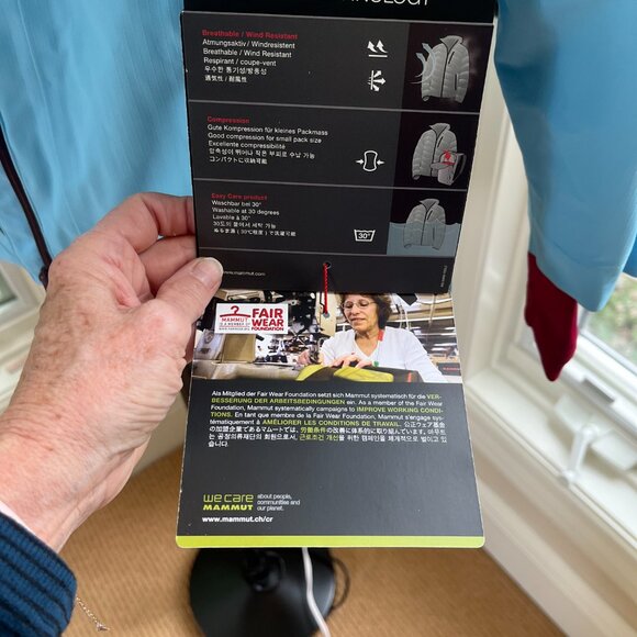 NWT Women's Mammut Cruise HS Hooded Thermo Jacket - Size Small - Picture 6 of 12